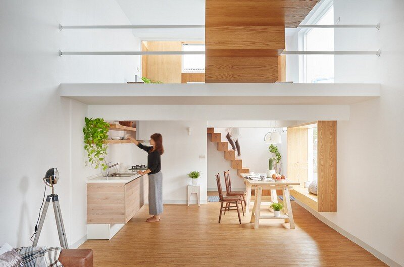 Airy Home in Taiwan with Optimal Balance Between Space and Lighting (11)