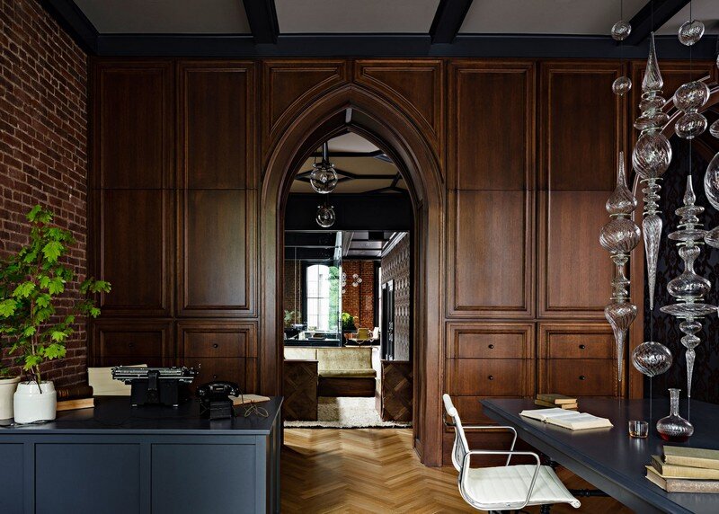 Gothic Office in an 1870s Historic Gothic Revival Building (3)
