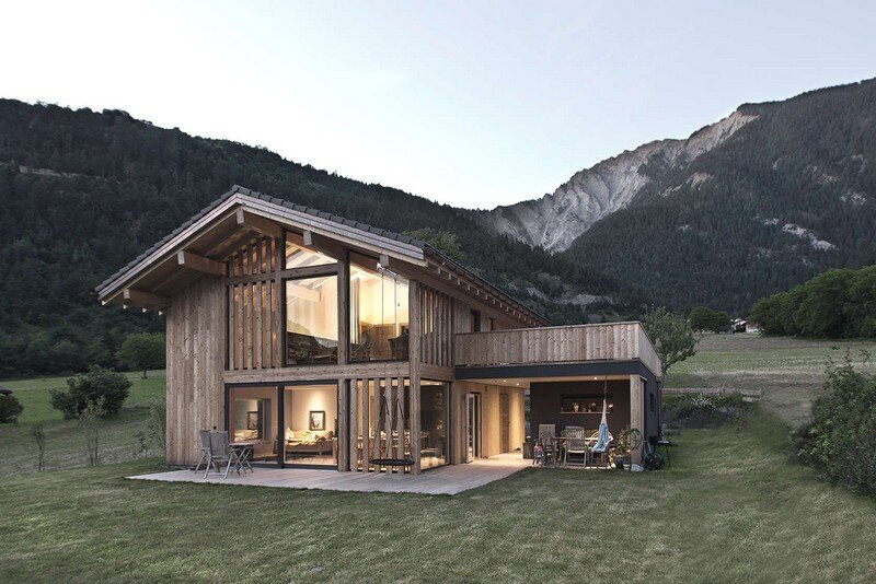 VS House by Alp'Architecture sàrl Switzerland (1)