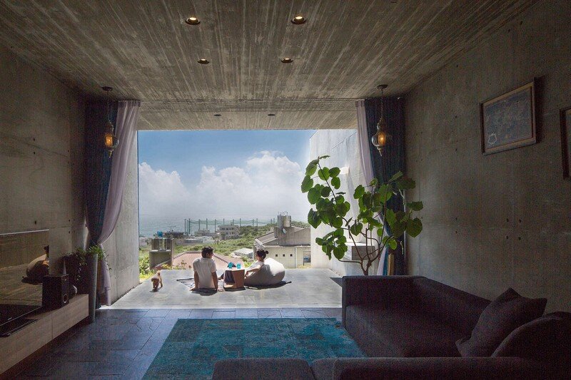 House with Panoramic Ocean View in Okinawa CLAIR Archi Lab (9)