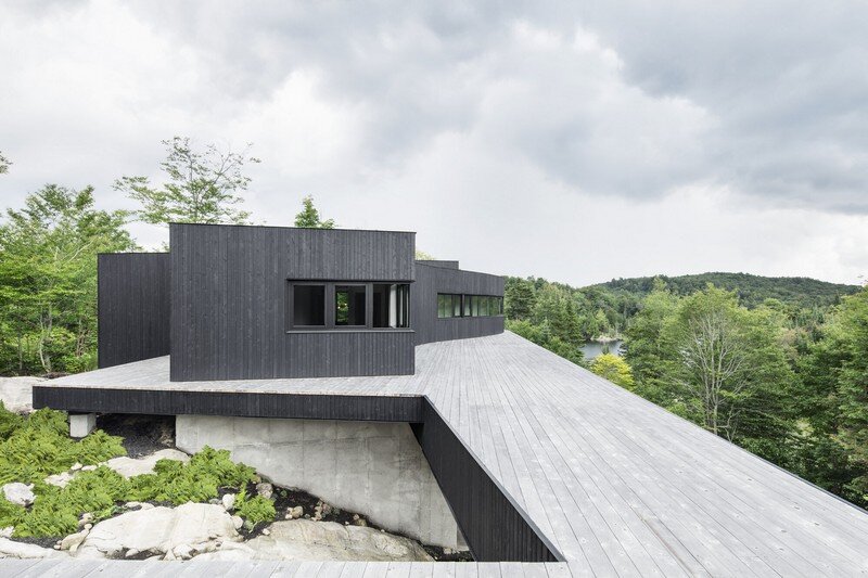 La Héronnière - Low Impact House Design by Alain Carle Architect (3)