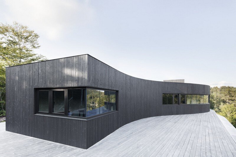 La Héronnière - Low Impact House Design by Alain Carle Architect (4)