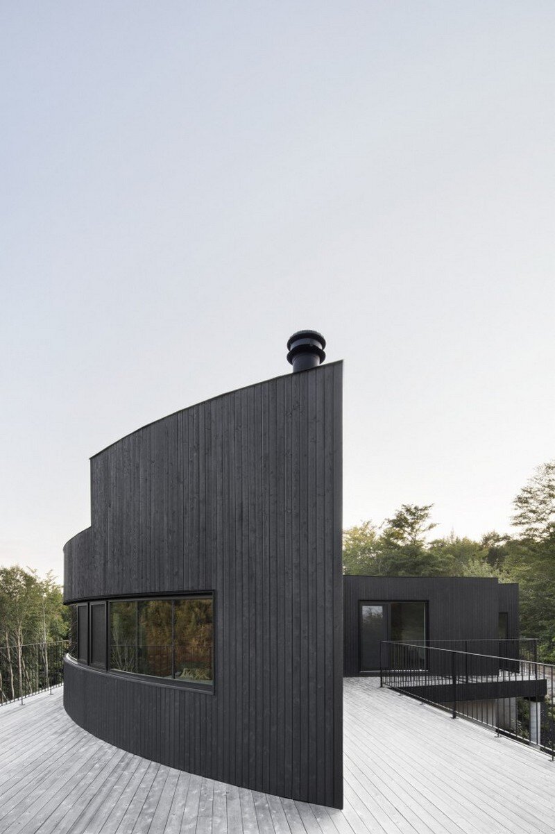 La Héronnière - Low Impact House Design by Alain Carle Architect (6)