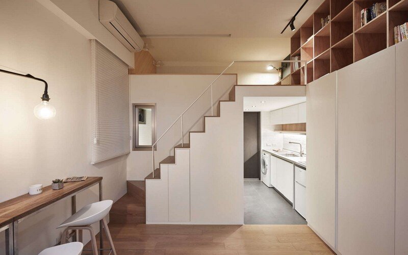 Renovation of a 22 sqm Old Flat in Taipei City A Little Design Studio (11)