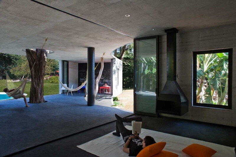 Tepoztlan Lounge - Modern Concrete Bungalow by Cadaval & Sola-Morales (6)