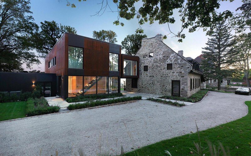 200 Year Old Stone House with Renovated Contemporary Interior
