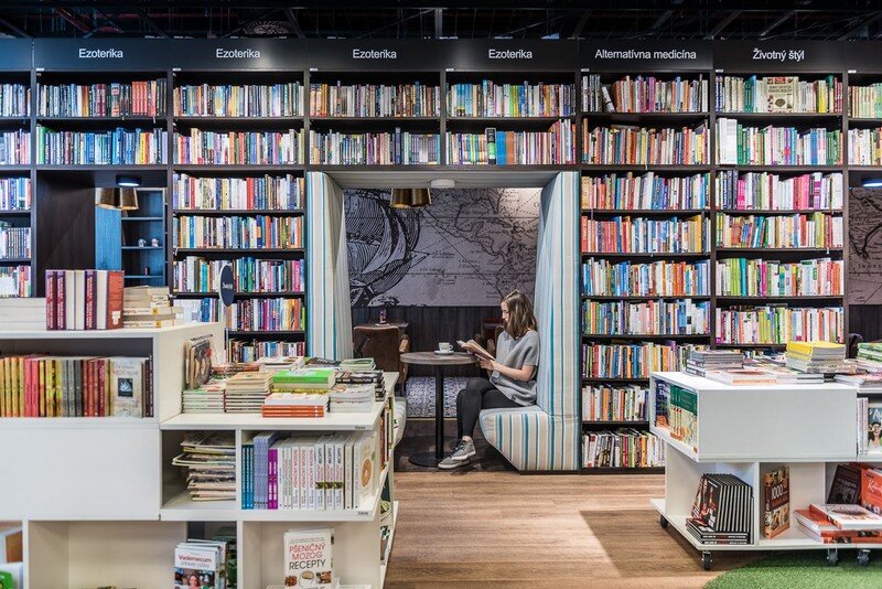 Bookstore and Cafe - Best Place for Meet and Read in Bratislava at26 studio