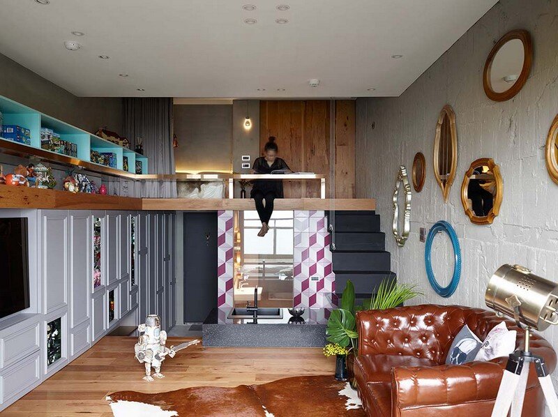 Eclectic House for Two Collectors of Toys Taipei City 3