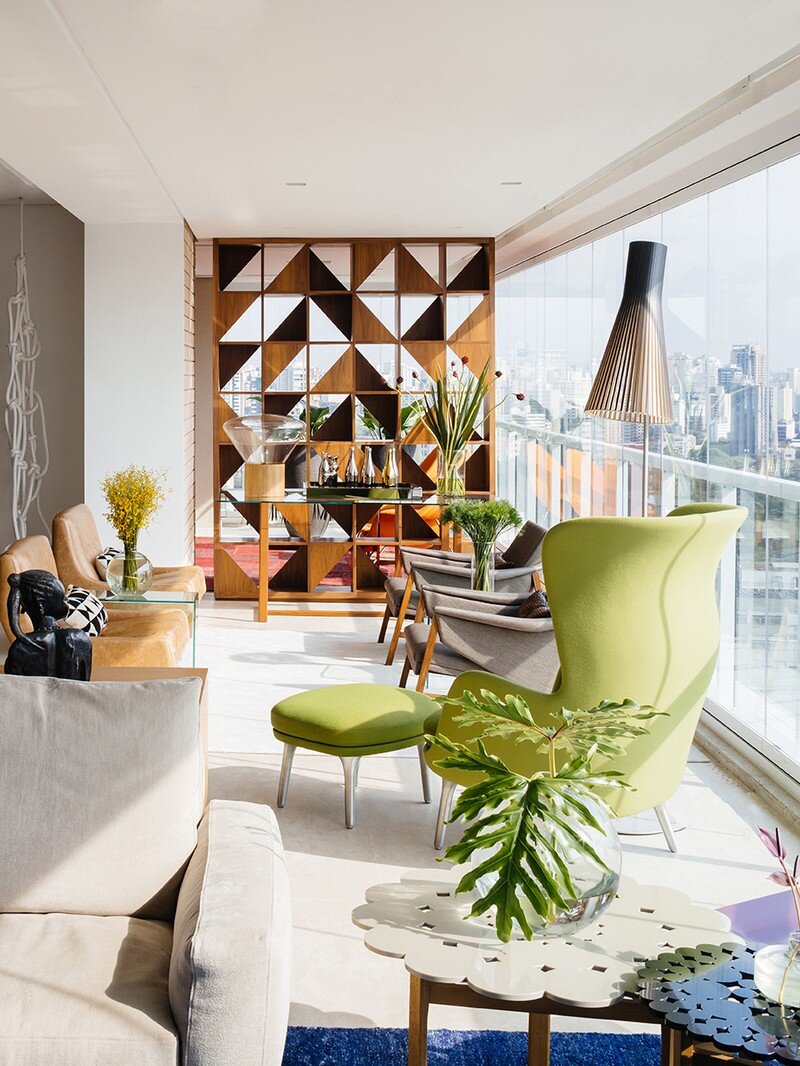 Ibirapuera Apartment - Mix of Contemporary and Brazilian Modern Classics 5