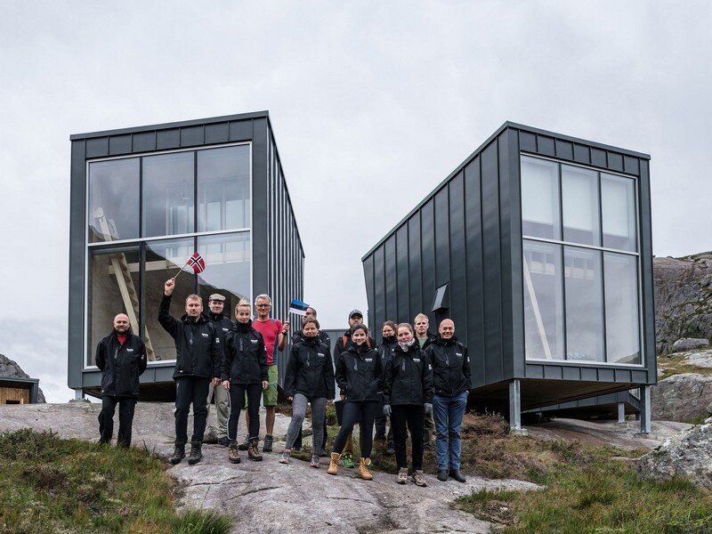 Modern Weatherproof Lodges on the Rogaland Hiking Trail 6