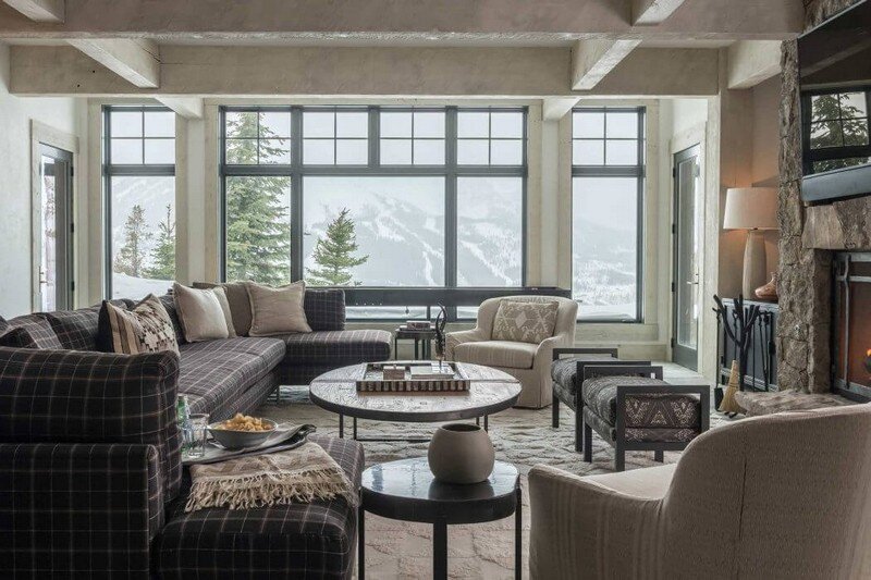 Rustic Mountain House with Zen Interiors - Cashmere Interior