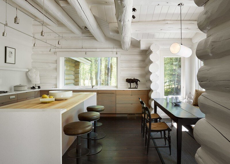 Rustic Retreat Updated with Contemporary Interiors Yellowbell by CLB Architects 5