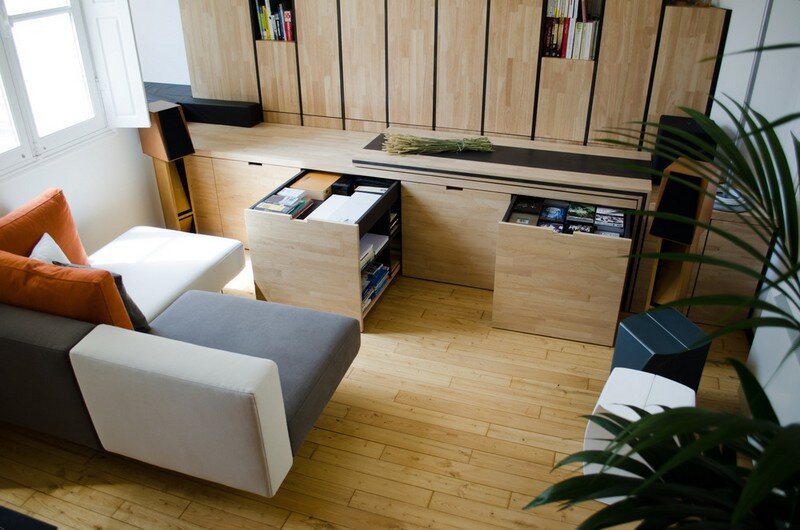 Small Bordeaux Apartment Revealing a Good Space Distribution 3