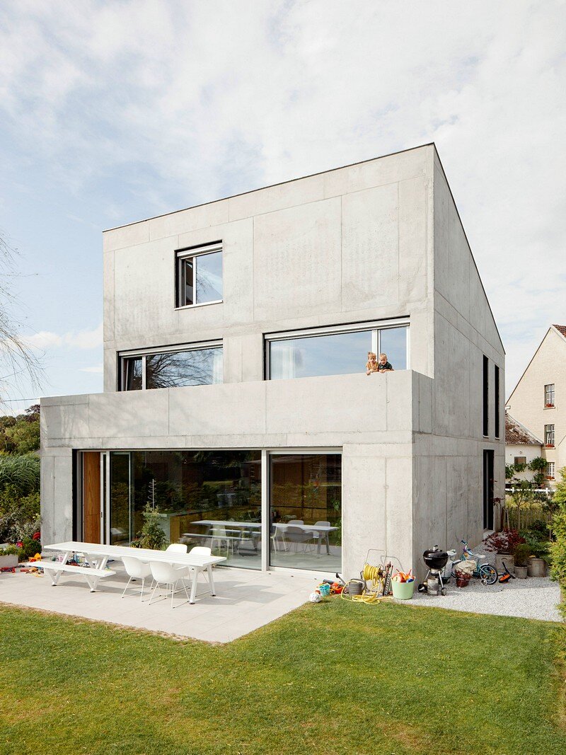 Freestanding Concrete House