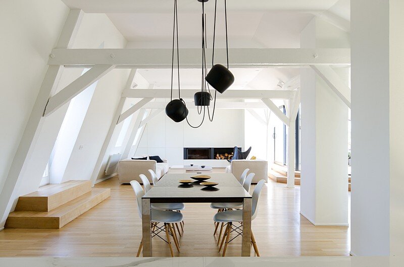 Renovation of a Two Story Attic Apartment 6