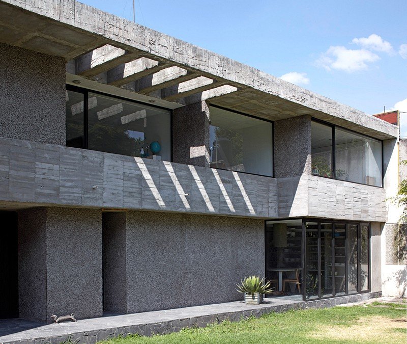 Mexico City Concrete Home