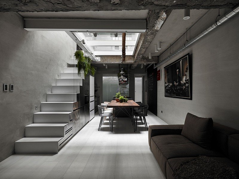 Old Three-Story Townhouse Renovated in Taipei 3