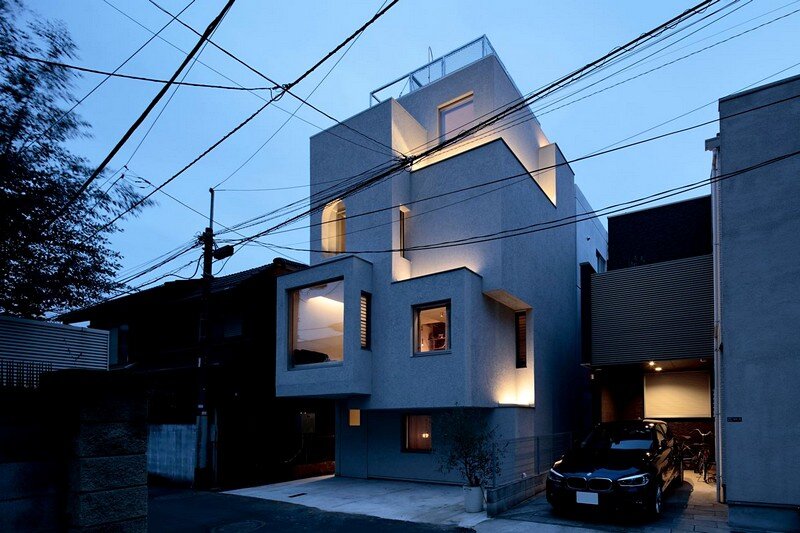 Tokyo City House / Id + Fr Architecture 15
