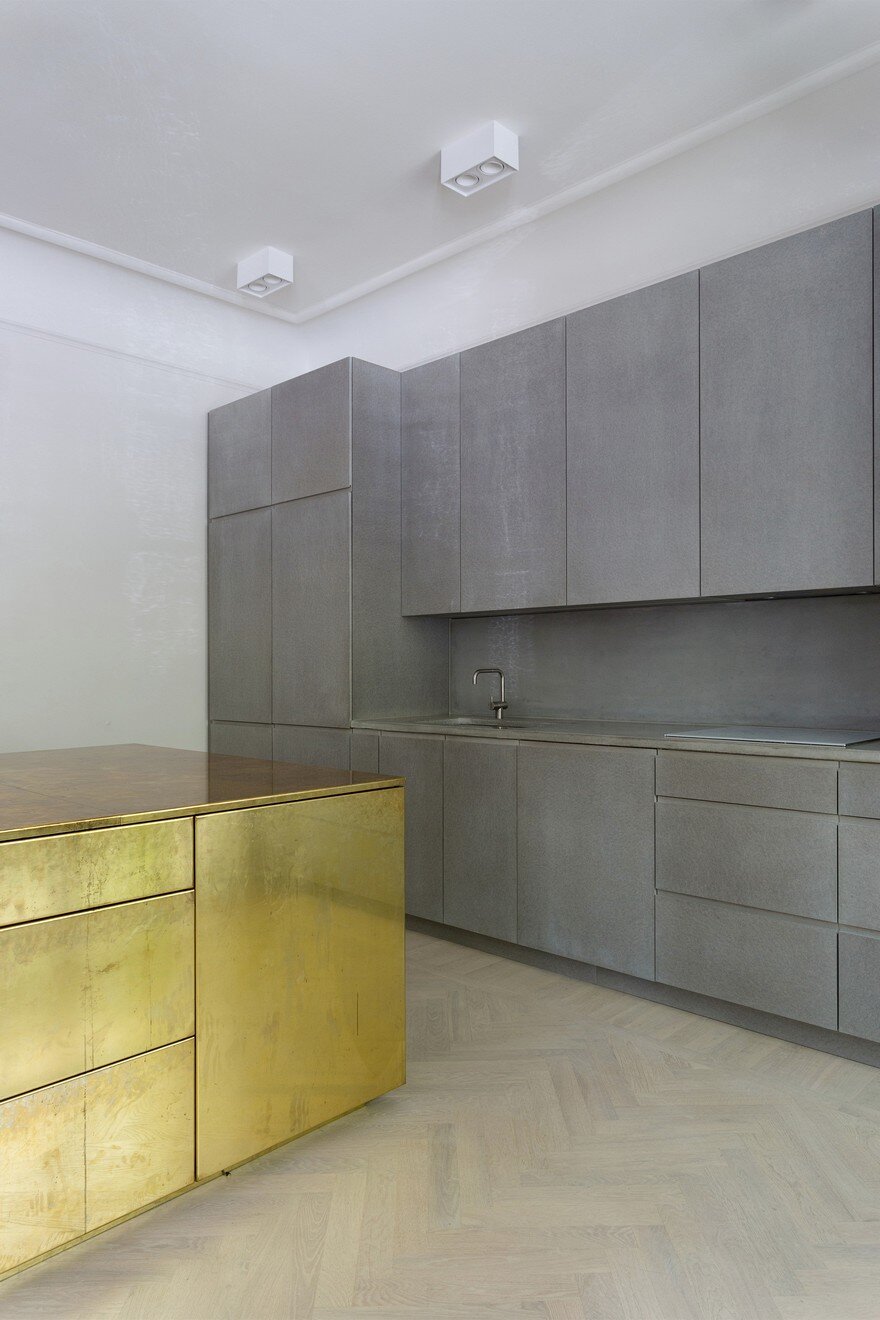 Gold and Gray Apartment - Richard Lindvall 1