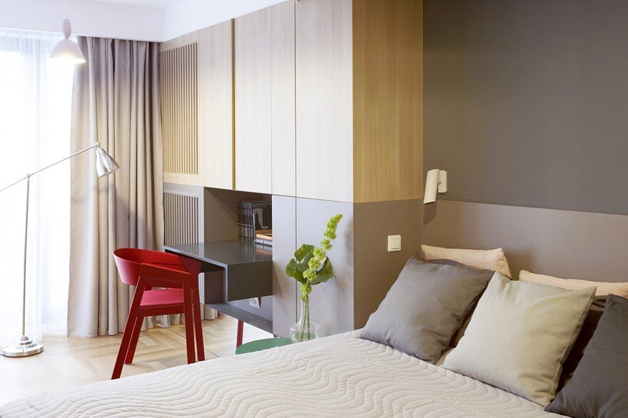 Inviting Apartment With A Stylish and Warm Interior Design Rosu & Ciocodeica 15