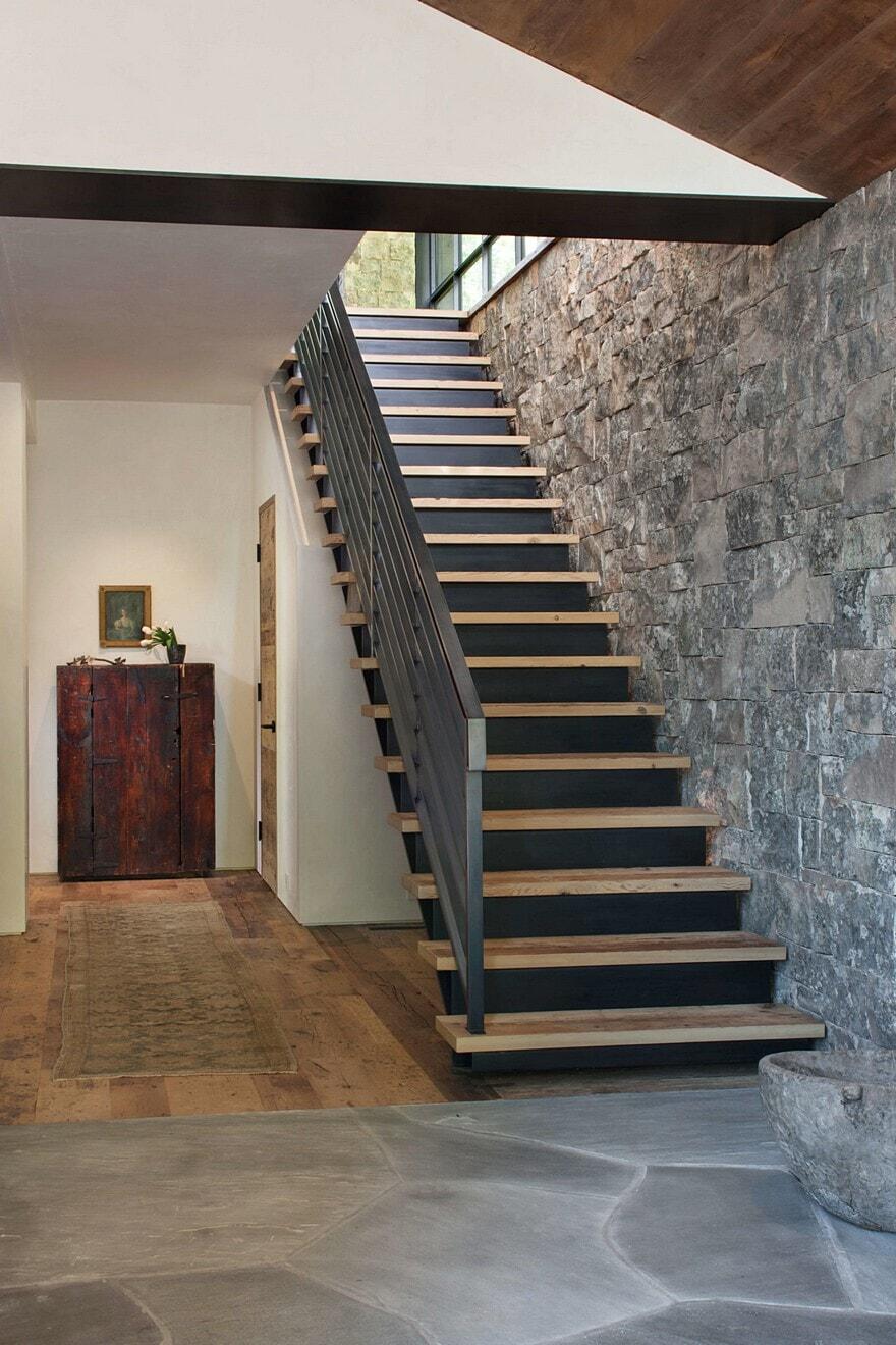 staircase, Miller Roodell Architects