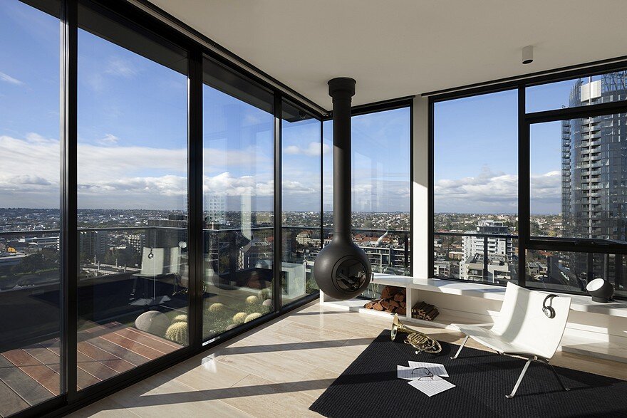 Claremont Penthouse by Bird de la Coeur Architects