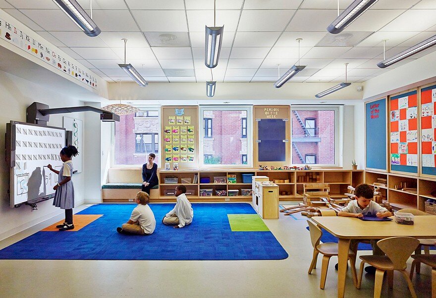1960s Brutalist Building in Manhattan Transformed into a Vibrant Learning Environment 1