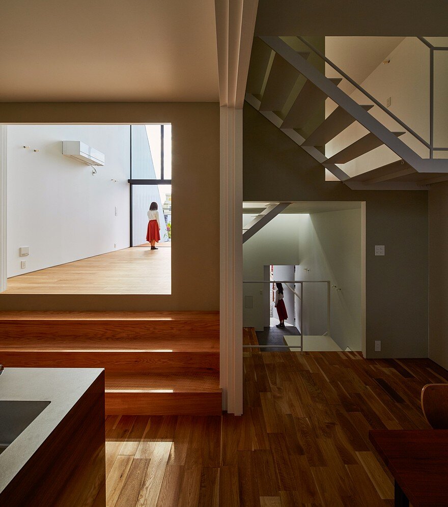 Keitaro Muto Architects Design a New Japan Three-Story Open House 6