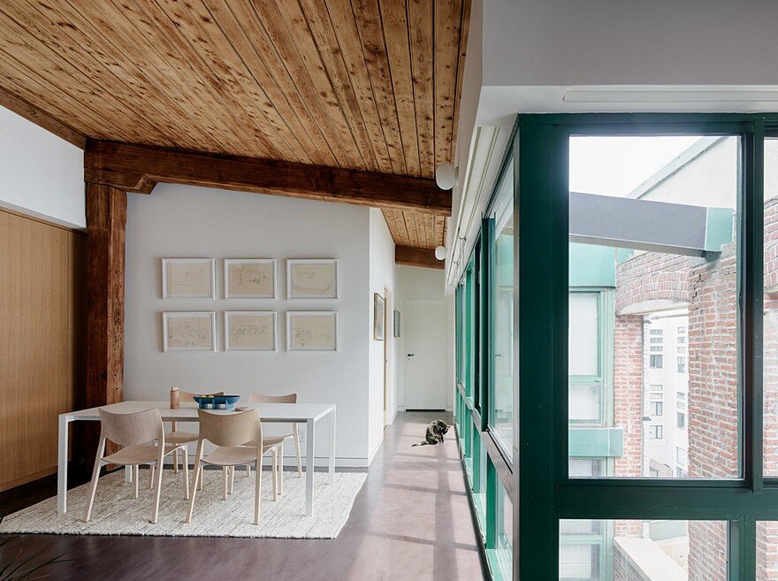 Loft Style Home Designed in a Former Brooklyn Jute Mill