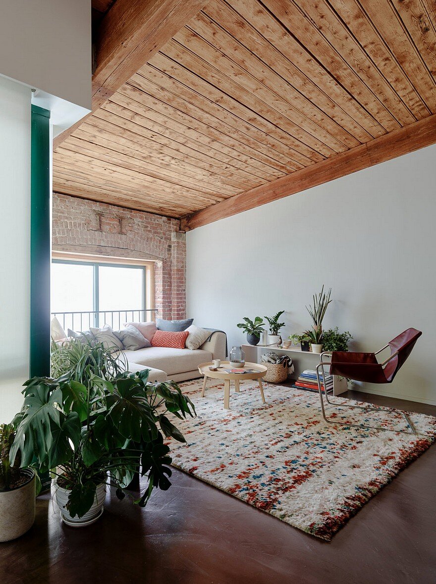Loft Style Home Designed in a Former Brooklyn Jute Mill 1