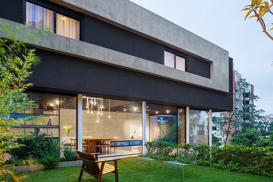 This São Paulo House Has a Mixed Structural Design that Combines Concrete with Steel 12