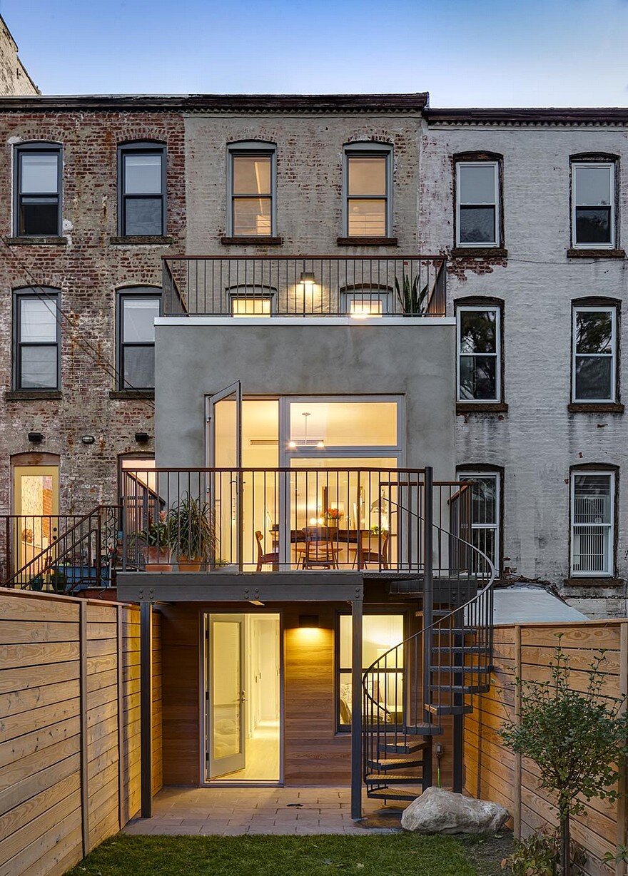 Revamped Narrow Brooklyn Row House Defined by Unique Details 15