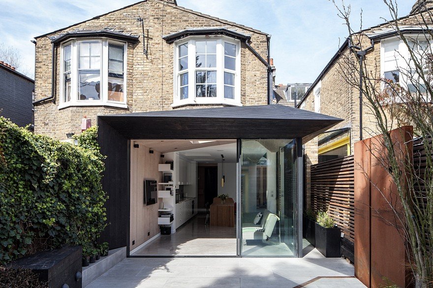Striking Timber-Clad Extension for a Ground Floor Flat in South London