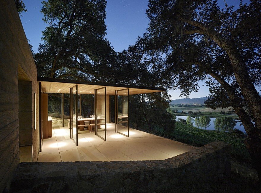 Walker Warner Architects Designed Three Unique Wine Tasting Pavilions for a Vineyard 9