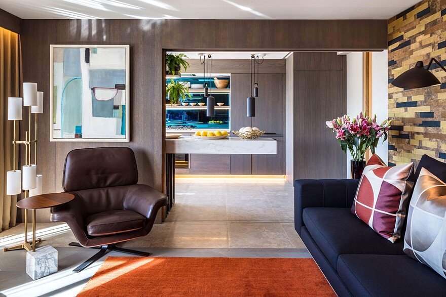 Marylebone Apartment Features Modern Gentleman’s Club Style 4