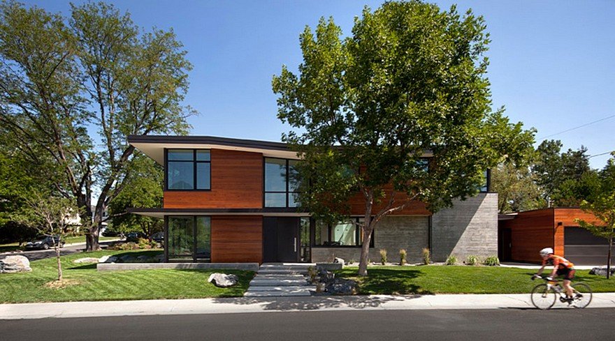Modern Boulder House Designed for Two Professional Athletes