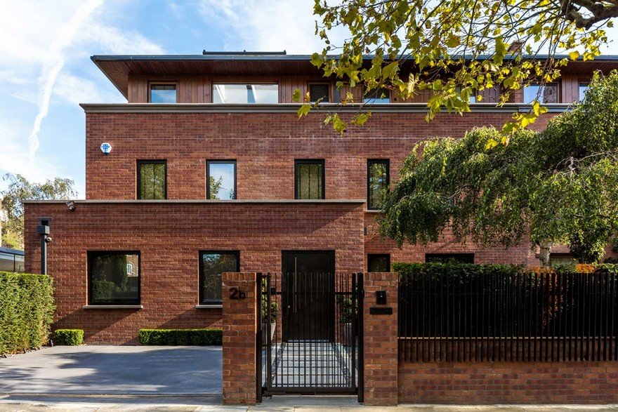 This New London Brick House Accommodates Three Generations of a Family