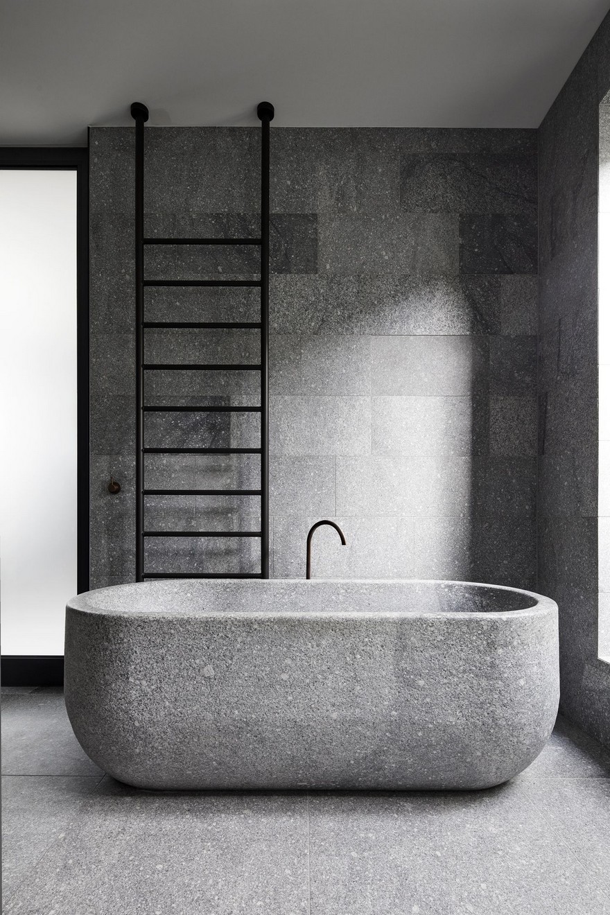 Melbourne’s B.E Architecture Has Designed a Sensational Stone House Made of 260 Tonnes of Granite 11