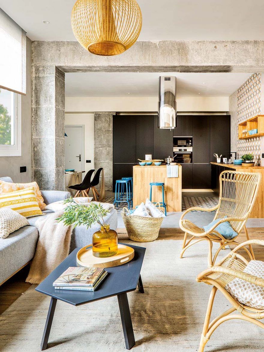 Inspiring Spanish Apartment with Raw Industrial Details 3
