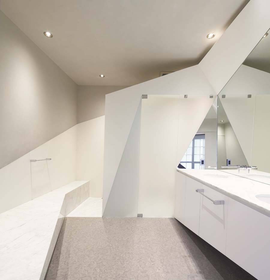 bathroom, Ogrydziak & Prillinger Architects - OPA