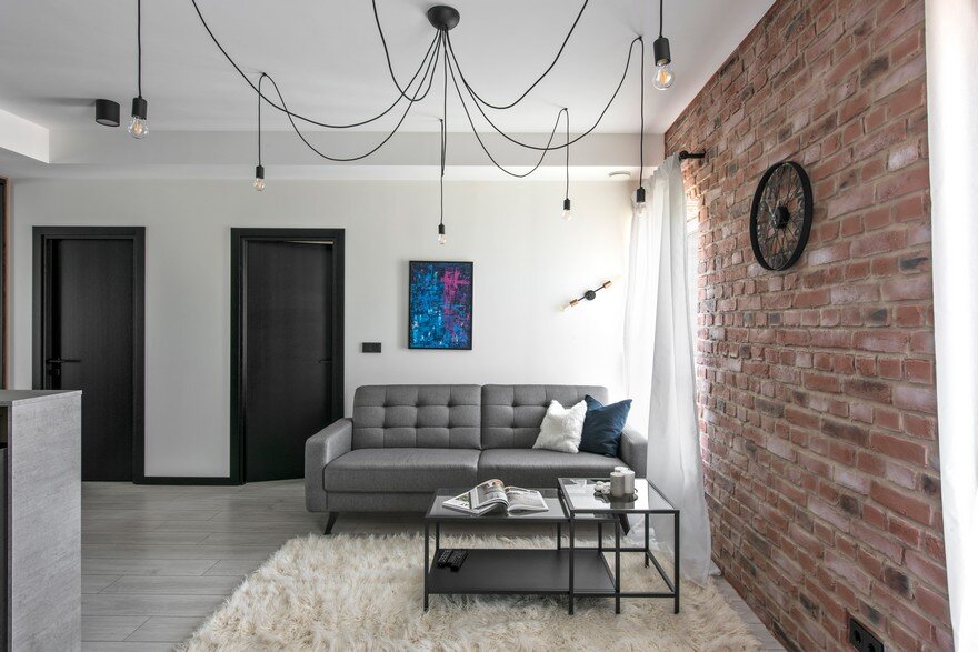 Industrial Modern Apartment in Vilnius, Lithuania 7