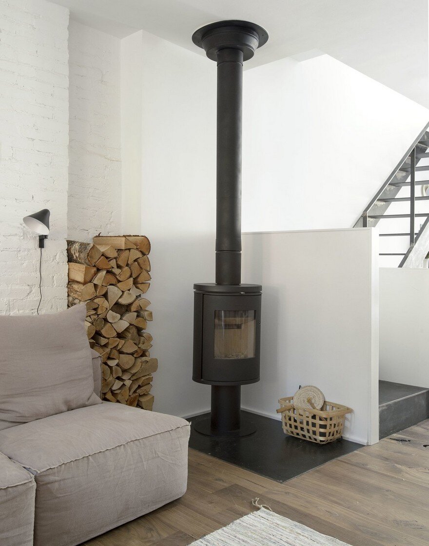fireplace by Office of Architecture