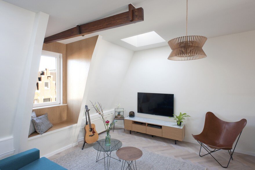 A Former Storage Attic Transformed into a Modern Apartment in Amsterdam 1