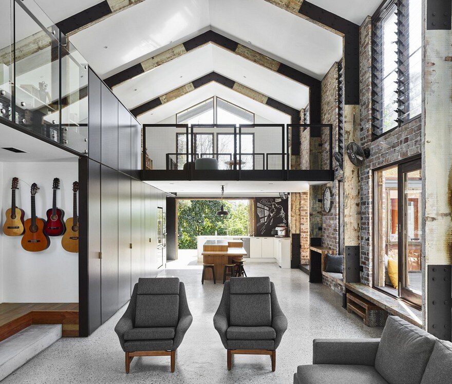 Glasshouse Mountains is a Barn-Like Family Home with Industrial Vibe 2
