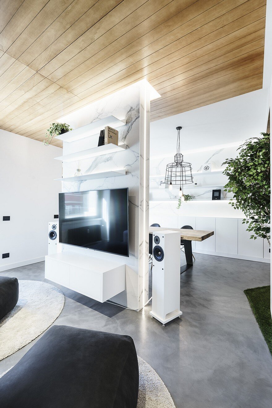 Live-Work Apartment in Rome by Brain Factory Studio 7