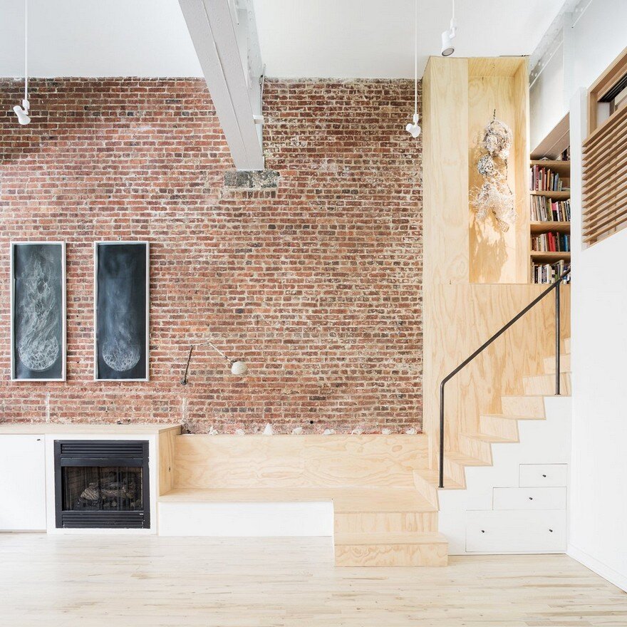 Old Carriage House Transformed into a Live-Work Studio by Jeff Jordan Architects 3