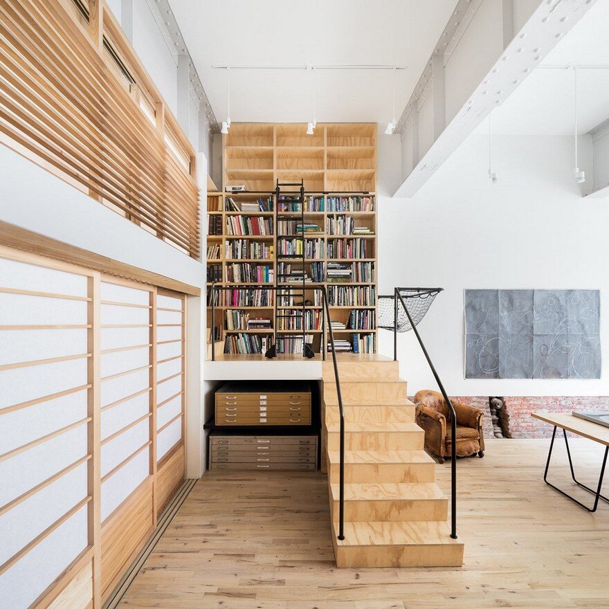 Old Carriage House Transformed into a Live-Work Studio by Jeff Jordan Architects 6