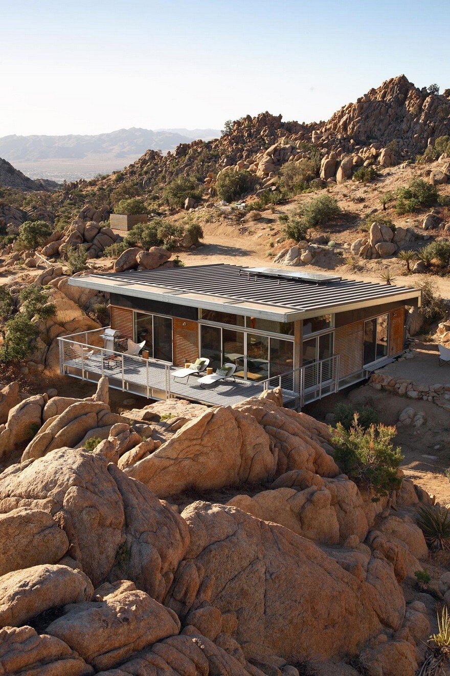 Prefab Sustainable Home Perched Amidst a Pristine High Desert 2