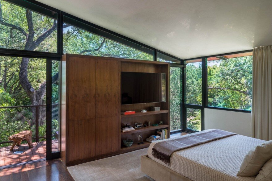 bedroom, Tobin Smith Architect
