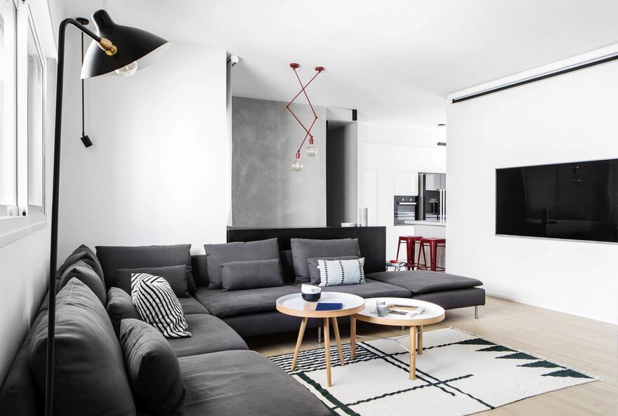 240 sqm Duplex Apartment Transformed into a Contemporary Colourful Family Space